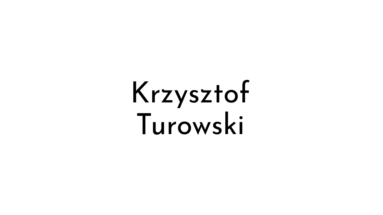 Krzysztof Turowski o terroryzmie